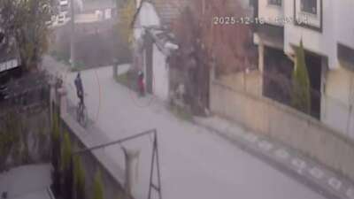 Bursa’nın İnegöl ilçesinde bebek arabasından