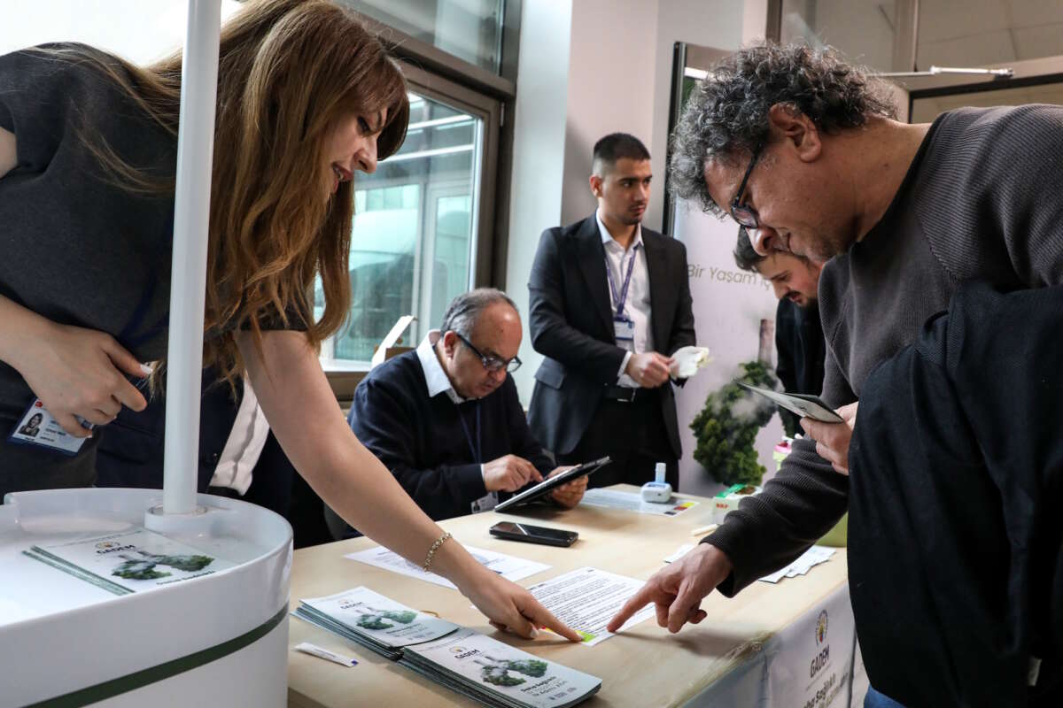 Bursa Büyükşehir Belediye personeline karbonmonoksit ölçümü