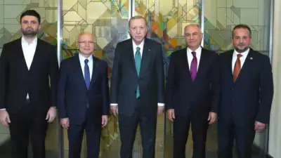 AK Parti Bursa heyeti, Cumhurbaşkanı