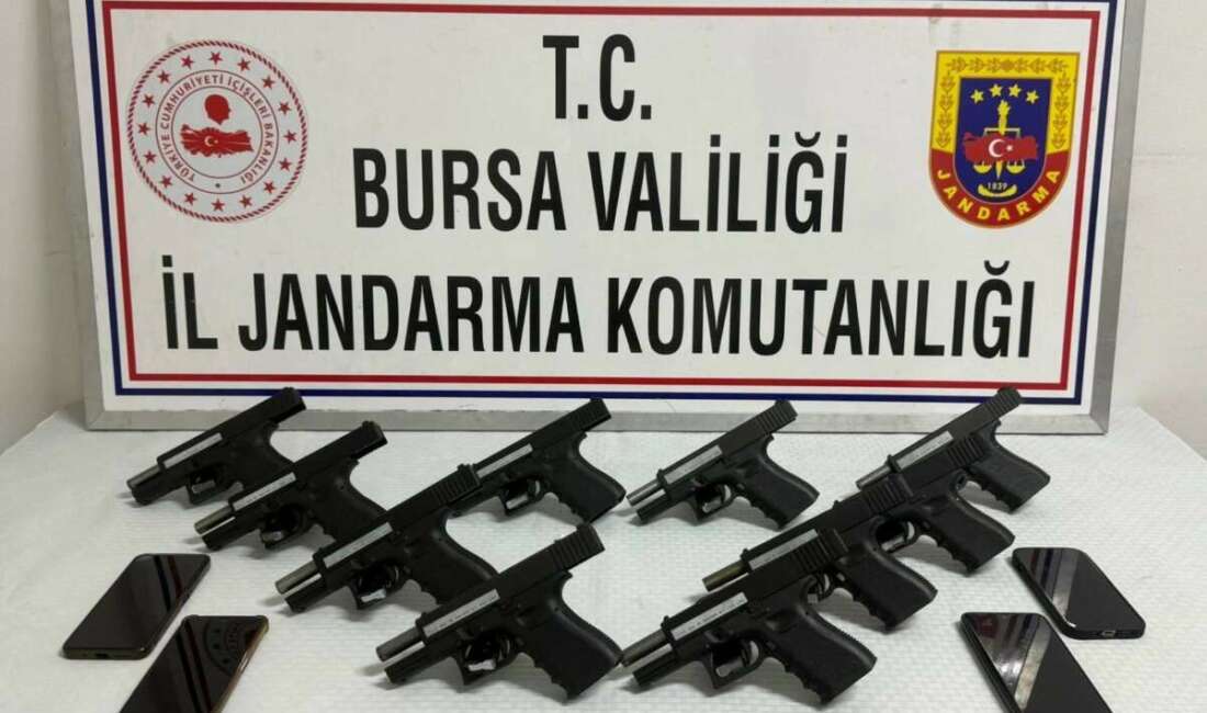Bursa'da jandarma ekipleri tarafından