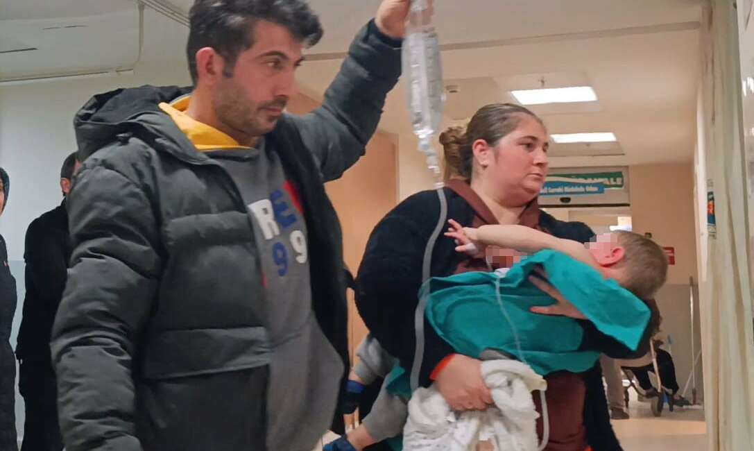 Bursa'nın İnegöl ilçesinde üzerine