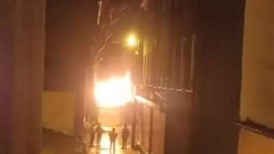 Bursa'nın Osmangazi ilçesinde boş bir