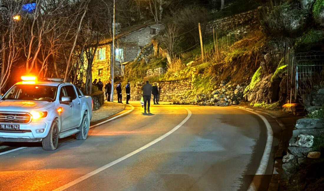 Bursa'nın Osmangazi ilçesinde sağanak