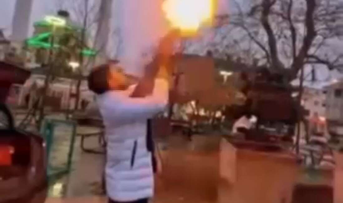 Bursa'nın Nilüfer ilçesinde bir