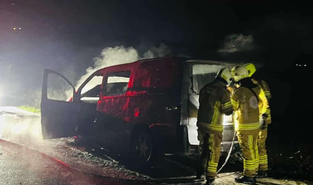 Bursa’nın Karacabey ilçesinde seyir