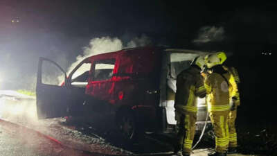 Bursa’nın Karacabey ilçesinde seyir halindeyken
