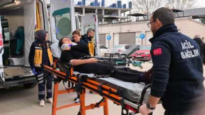 Bursa’nın İnegöl ilçesinde hafif ticari