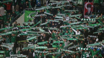 Bursaspor’un Adanaspor’u ağırladığı karşılaşmada yeşil-beyazlı