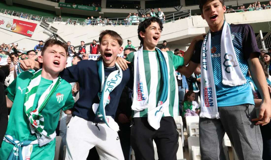 Osmangazi Belediyesi gençlere Bursaspor sevgisini aşılıyor! İlk kez stadyum atmosferini
