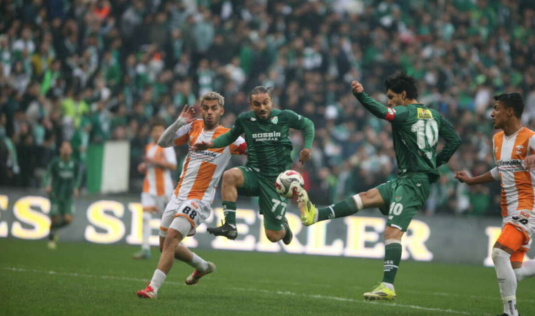 Timsah’tan gol şov: Bursaspor zirveye damga vurdu TFF 2. Lig Kırmızı