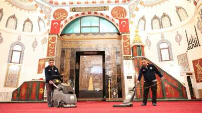 Yapılan titiz temizlik çalışmasının ardından