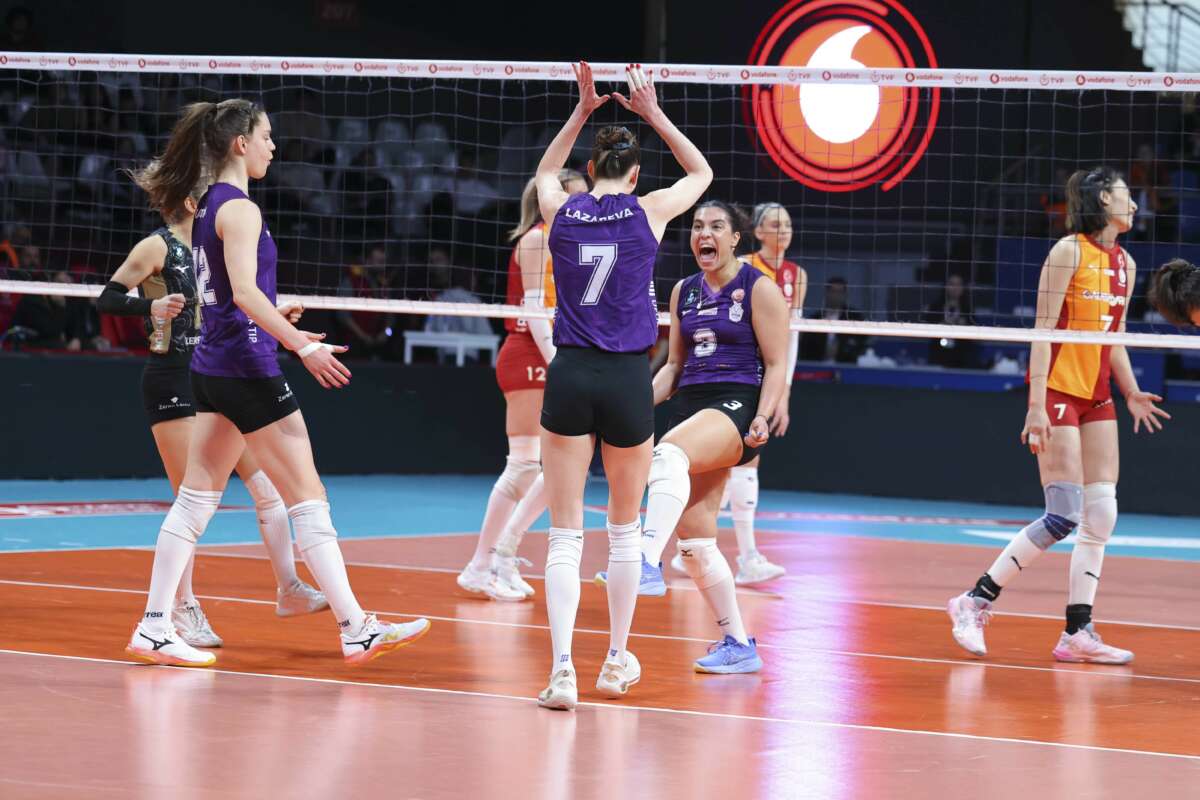 Sultanlar Ligi: Galatasaray Daikin 3-1 Zeren Spor