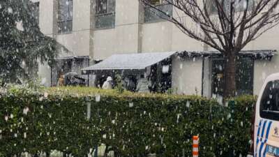 Bursa'da özel bir hastanenin yemekhane