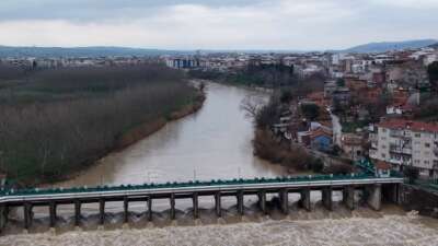 Bursa'da kar ve yağmur yağışlarının