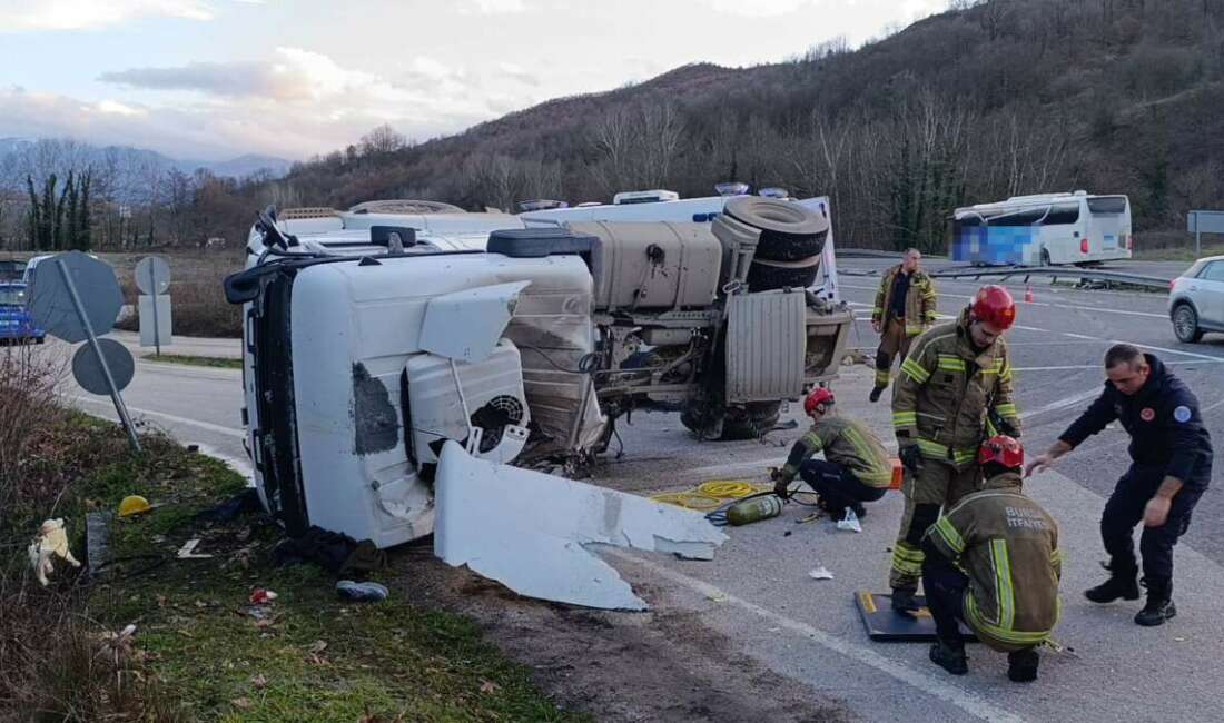 Bursa'nın İnegöl ilçesinde kontrolden