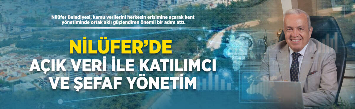 Nilüfer Belediyesi, kamu verilerini herkesin