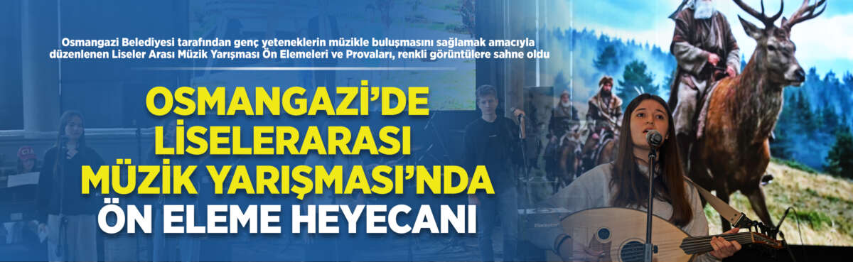 Osmangazi Belediyesi tarafından genç yeteneklerin