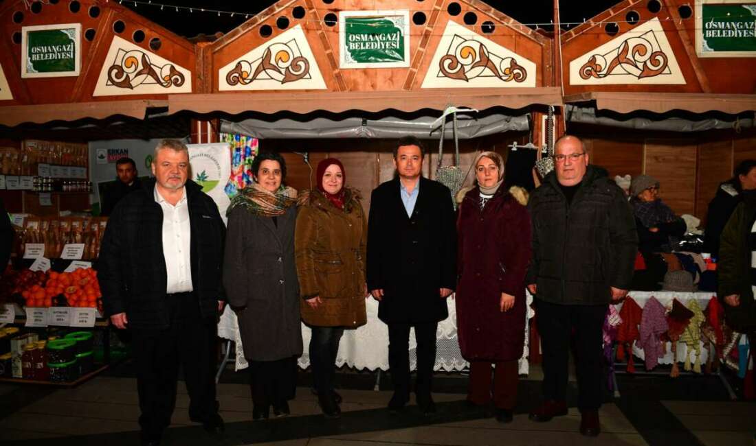 Osmangazi Belediyesi’nin Osmangazi Meydanı’nda