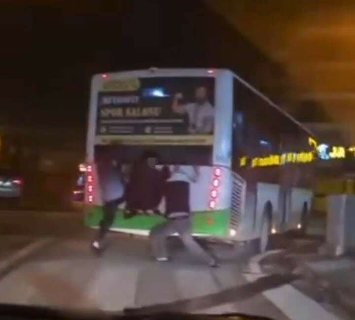 Bursa'da seyir halindeki belediye