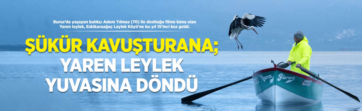 Bursa’da yaşayan balıkçı Adem Yılmaz