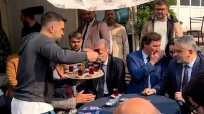 Bursa'nın İnegöl ilçesinde kıraathane işleten