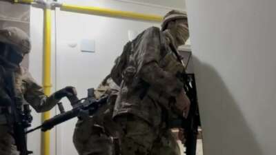 Bursa'nın Osmangazi ilçesinde bir iş