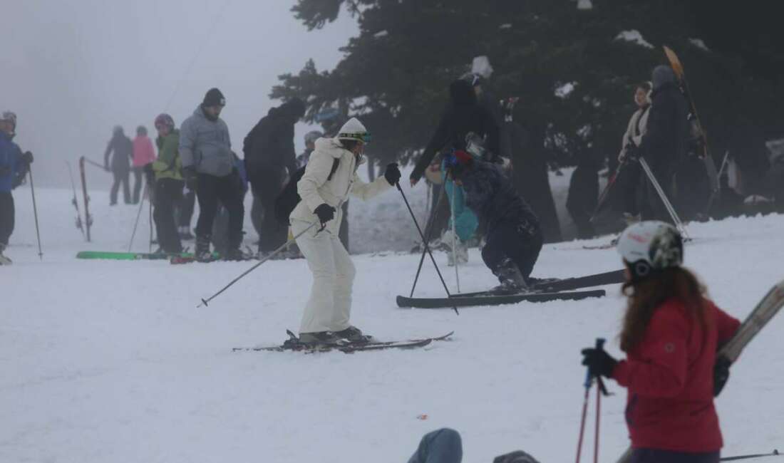 Kış mevsiminin kalbi Uludağ'da