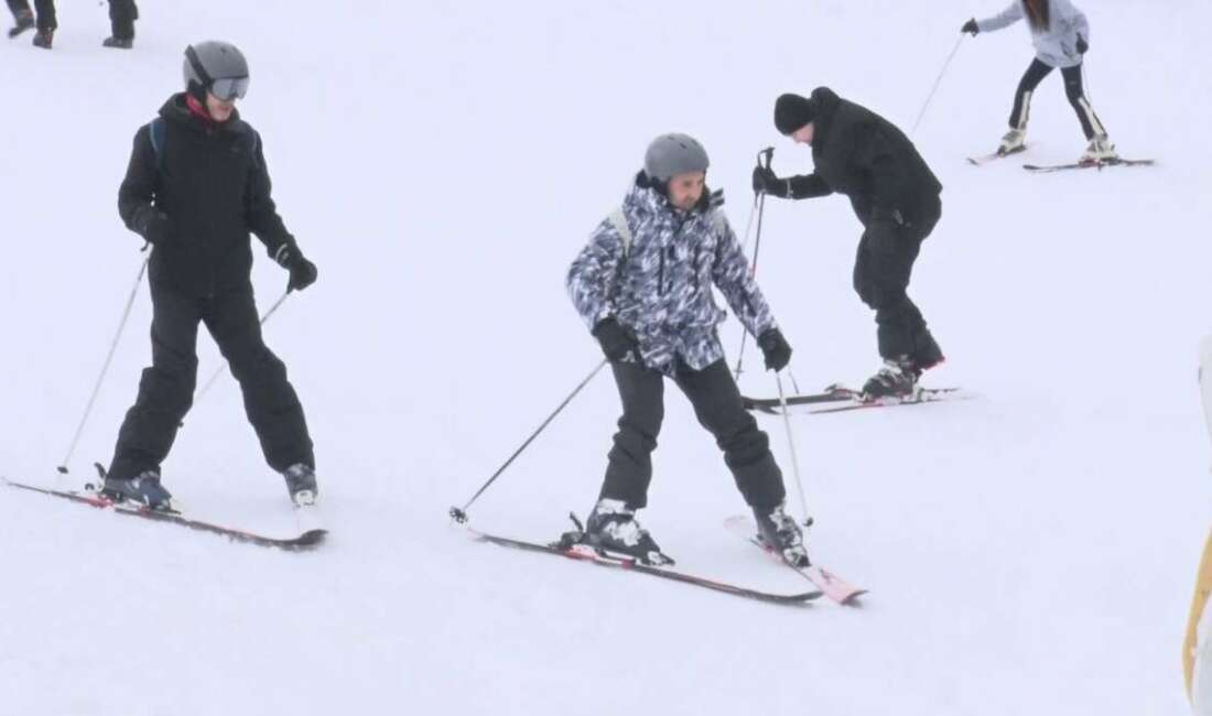 Uludağ’da sömestir tatilinin son gününde yoğunluk sürüyor Sömestir tatilinin son gününde