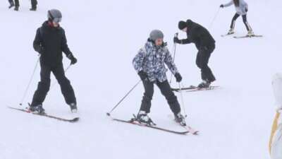 Sömestir tatilinin son gününde Uludağ’da