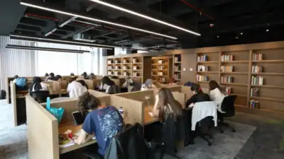 İnegöl Belediyesi, sınavlara hazırlanan öğrenciler