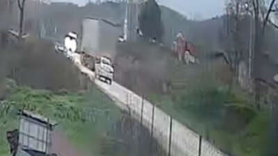 Bursa’nın Mustafakemalpaşa ilçesinde sabah saatlerinde