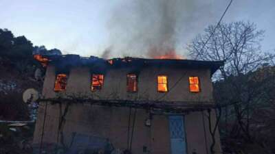 Bursa’nın Gürsu ilçesinde bir evde