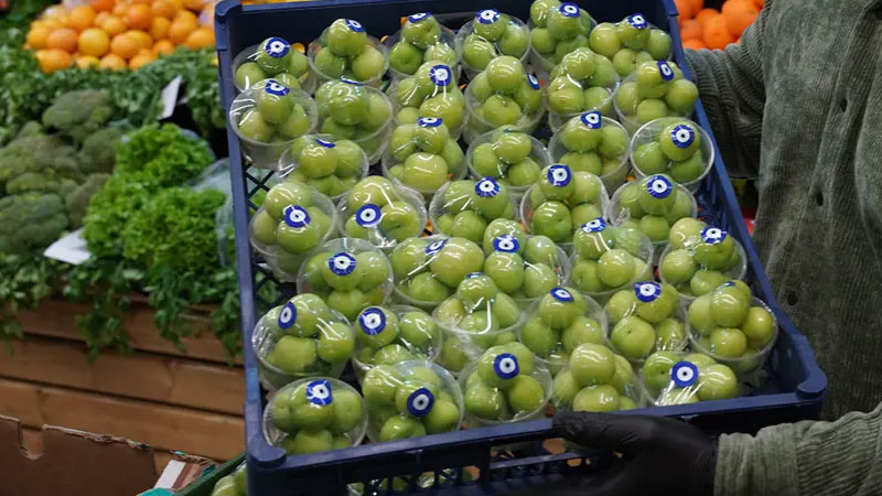 Yaz meyvesi erik çıktı.