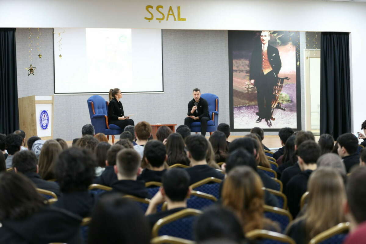 Şükrü Şankaya Anadolu Lisesi’nin çok özel konuğu!