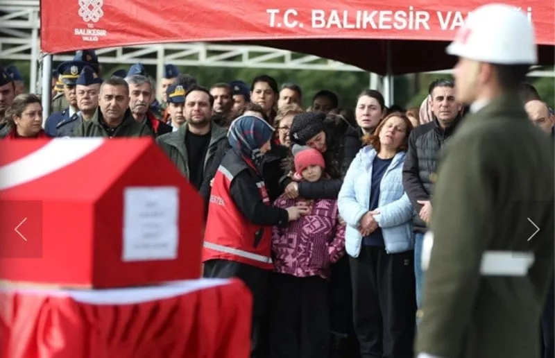 Şehit Pilot İbrahim Bolat, son yolculuğuna uğurlandı F-16 kazasında şehit düşen