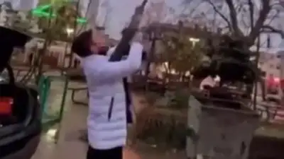 Bursa’nın Nilüfer ilçesinde bir şahıs,