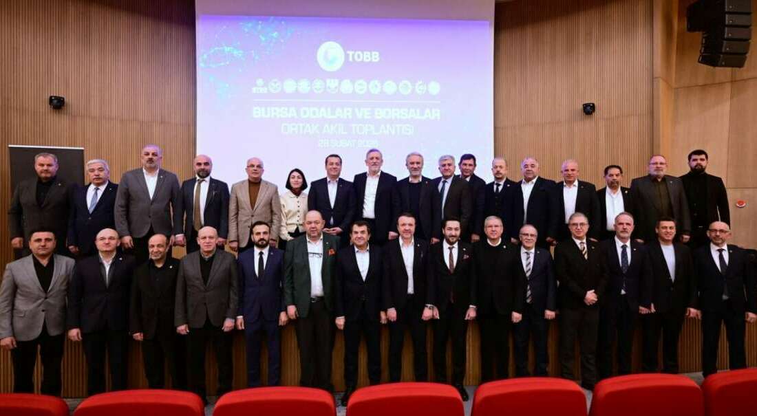 Bursa iş dünyası bu toplantıda buluştu! Türkiye ekonomisinin lokomotif şehri