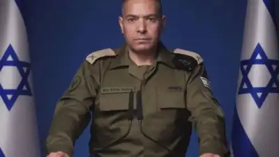 İsrail Ordu Sözcüsü Effie Defrin,