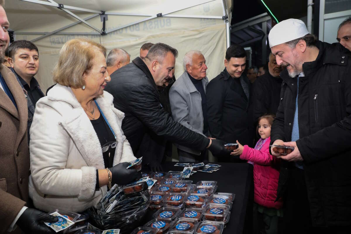 Bursa’da oruçlar hep beraber açıldı!