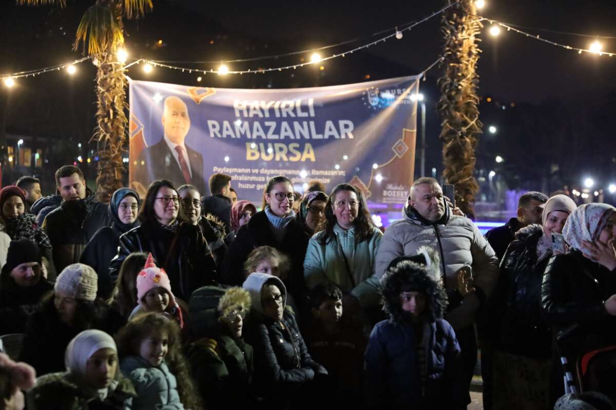 Bursa adeta eski Ramazanları yaşıyor!