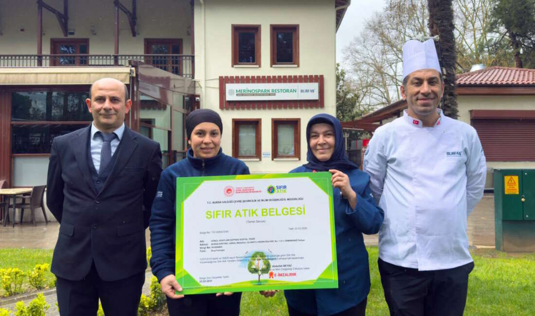 BURFAŞ bu ödülü hak etti! Bursa Büyükşehir Belediyesi iştiraki