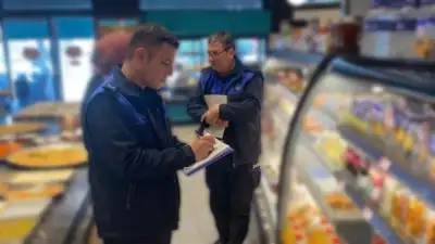 İnegöl Belediyesi Zabıta Müdürlüğü ekipleri,