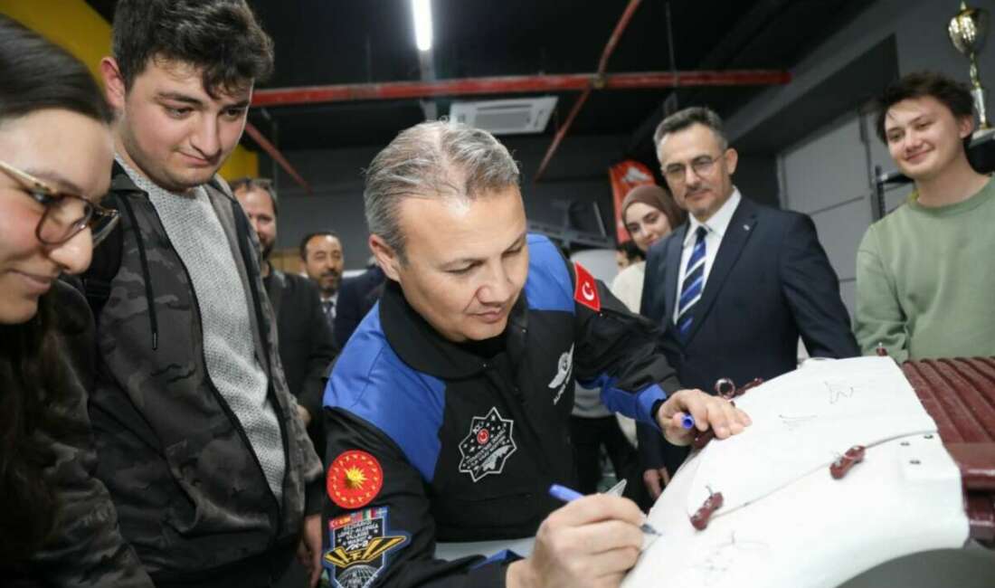 Alper Gezeravcı’dan BTÜ öğrencilere geçer not! Türkiye’nin ilk astronotu Alper