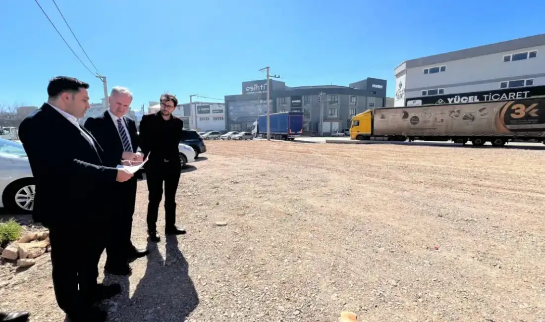 İnegöl Belediyesi, sanayi bölgesinde