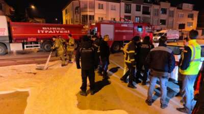 Bursa’nın İnegöl ilçesinde bazı