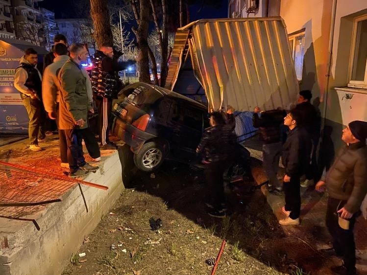 Bursa'nın Mudanya ilçesinde kontrolden çıkan