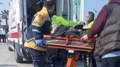 Bursa'nın Mudanya ilçesinde sahil kenarında