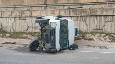 Bursa'nın İnegöl ilçesinde kontrolden çıkan