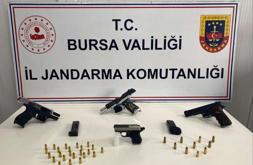 Bursa'da jandarma ekiplerince düzenlenen