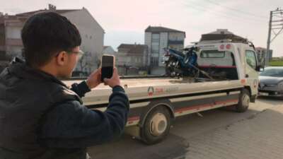 Bursa’nın İnegöl ilçesinde abartı egzoz